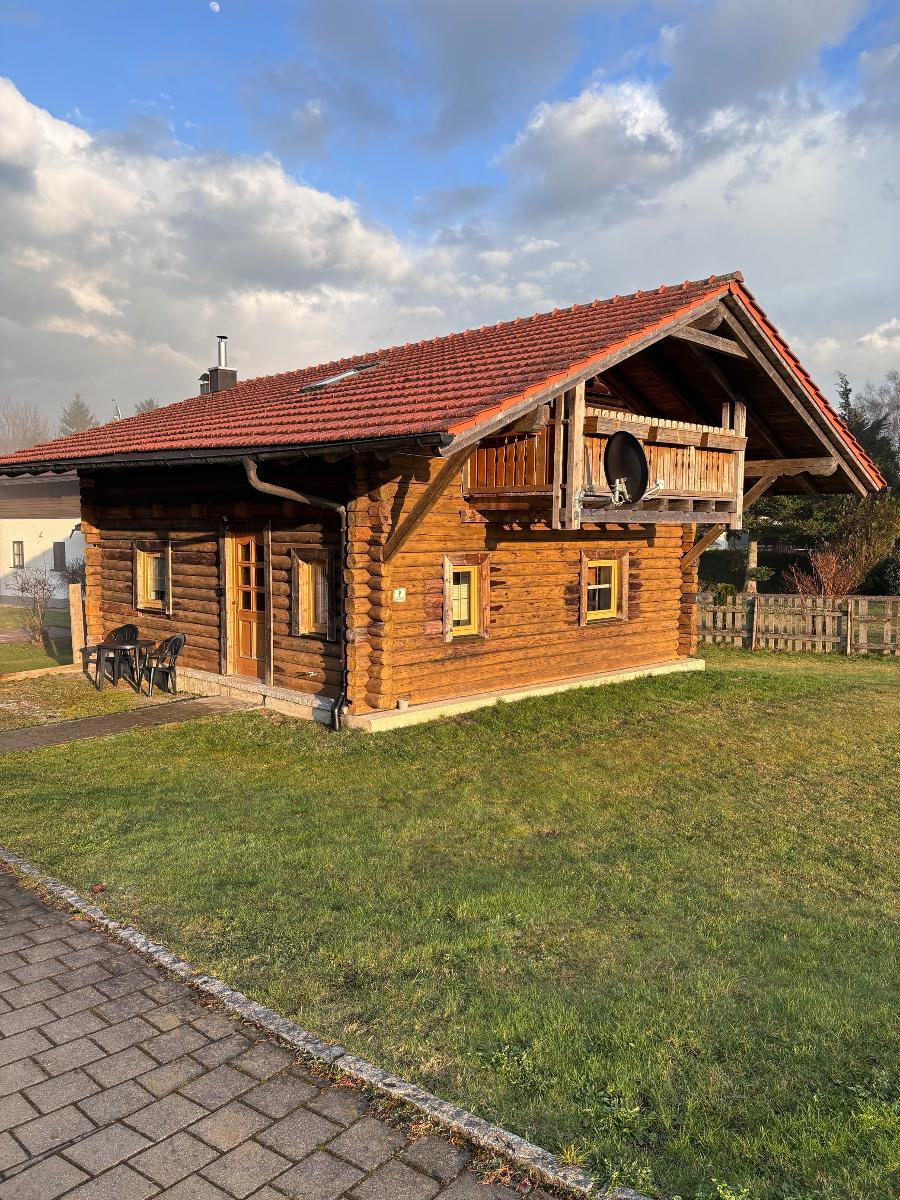 Blockhaus im Bayerischen Wald in Hohenau