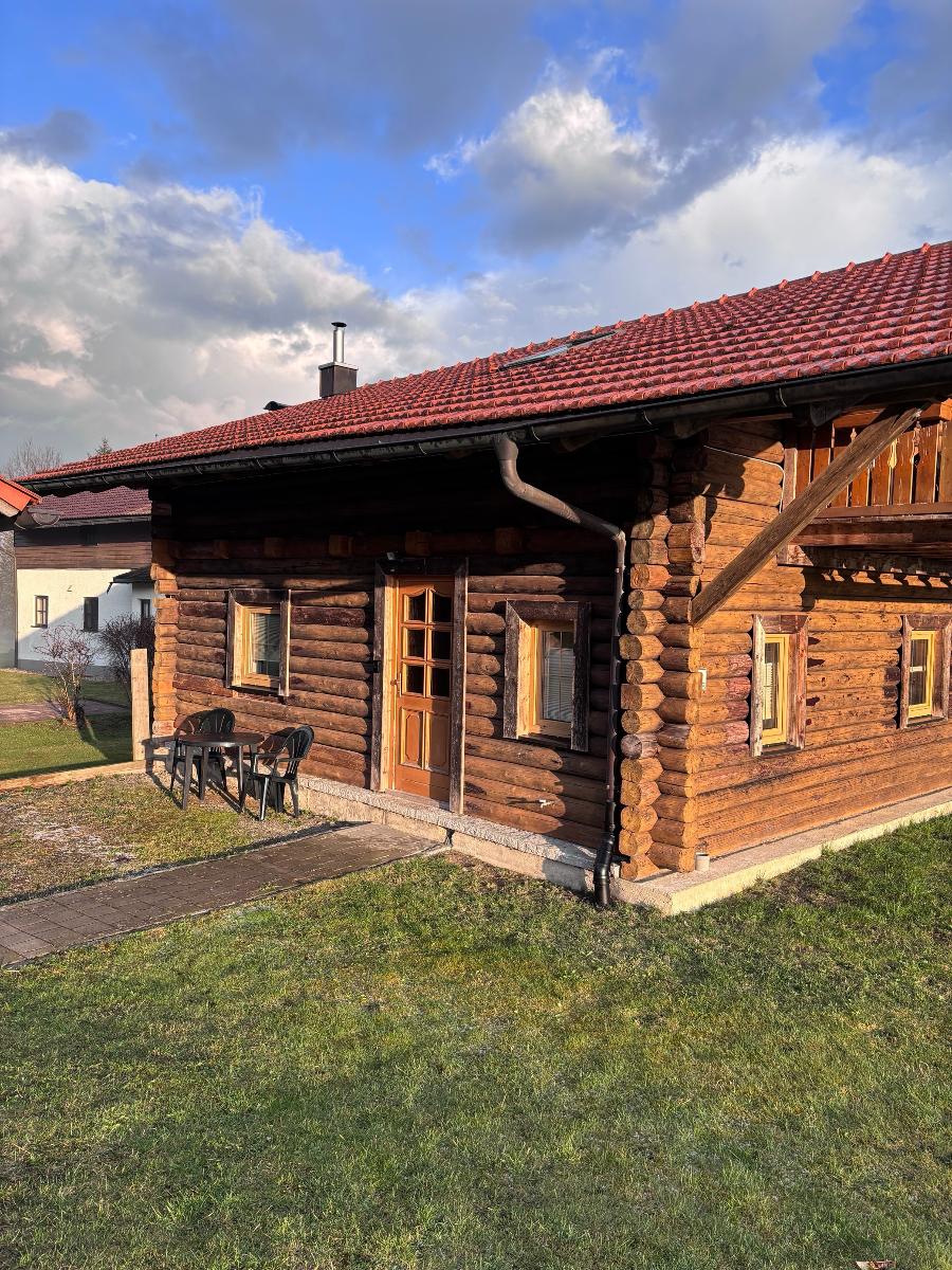 Blockhaus im Bayerischen Wald in Hohenau