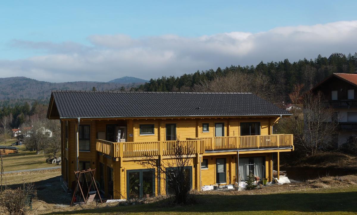 Blockhaus am Baumwipfelpfad in Neuschönau