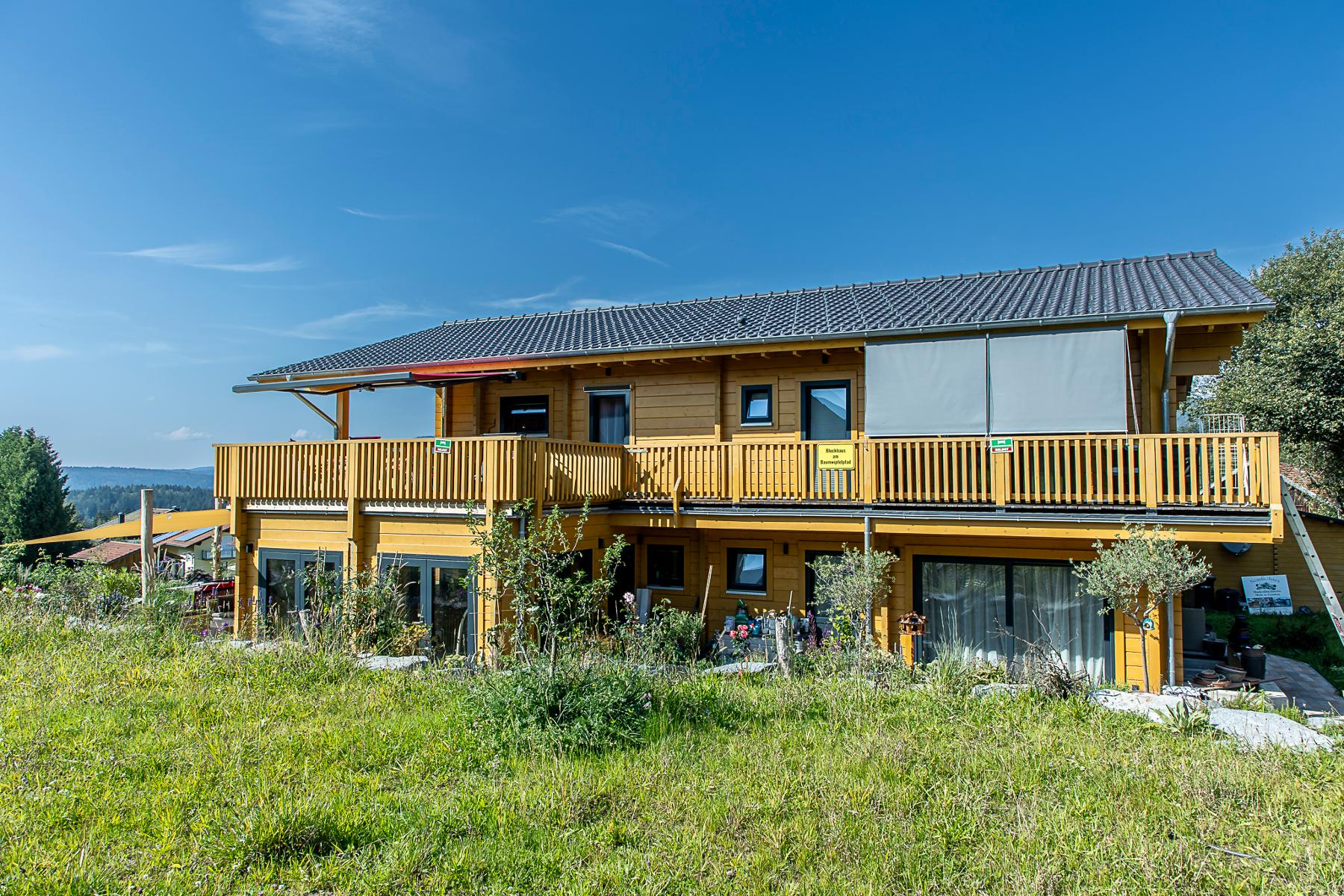 Blockhaus am Baumwipfelpfad in Neuschönau