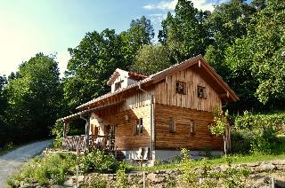 Hütten am Waldrand in Geiersthal