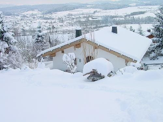 Chalets in der Forststraße in Miltach